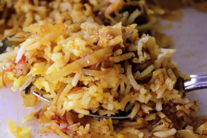 Cabbage Meat Rice (kalampolo)